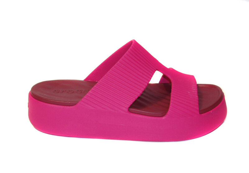 Mule Crocs Getaway Groove Platform H-Strap