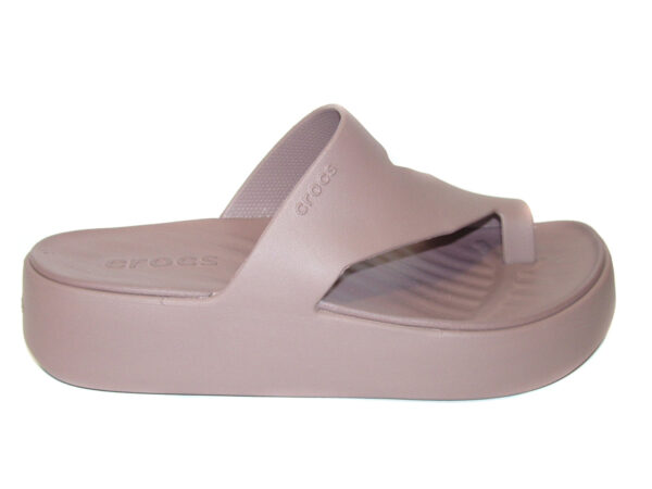 Getaway Platform Toe Loop Crocs