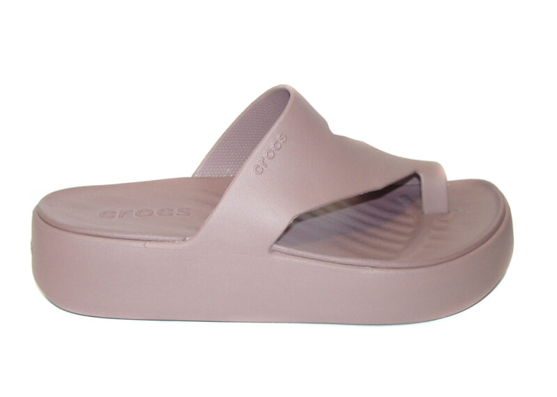 Getaway Platform Toe Loop Crocs